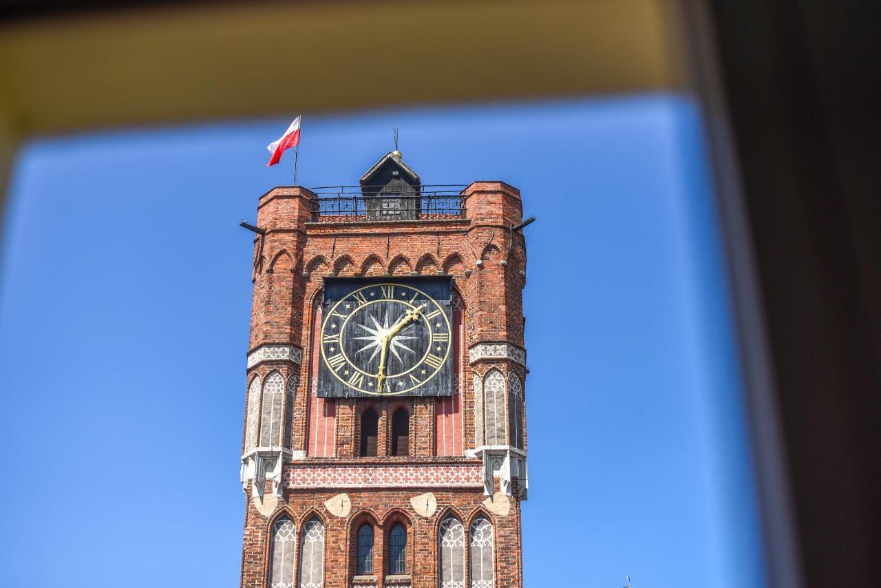 Apartament Z Widokiem Na Pomnik Kopernika - Rynek Staromiejski Stary Toruń Exteriér fotografie